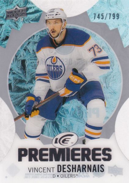 insert RC karta VINCENT DESHARNAIS 23-24 UD Ice Premieres Level 4 /799